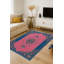 Tapis tissé bleu marine Mosso-937595675