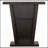 Cappuccino 2-Shelf Console Table
