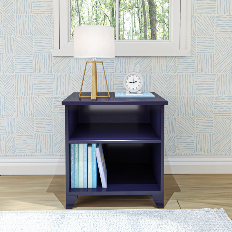 Johann Tall Nightstand, Blue