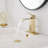 Single-Hole Single-handle Bathroom Faucet with Drain Assembly