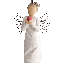 11.5cm Resin Hanging Figurine Ornament