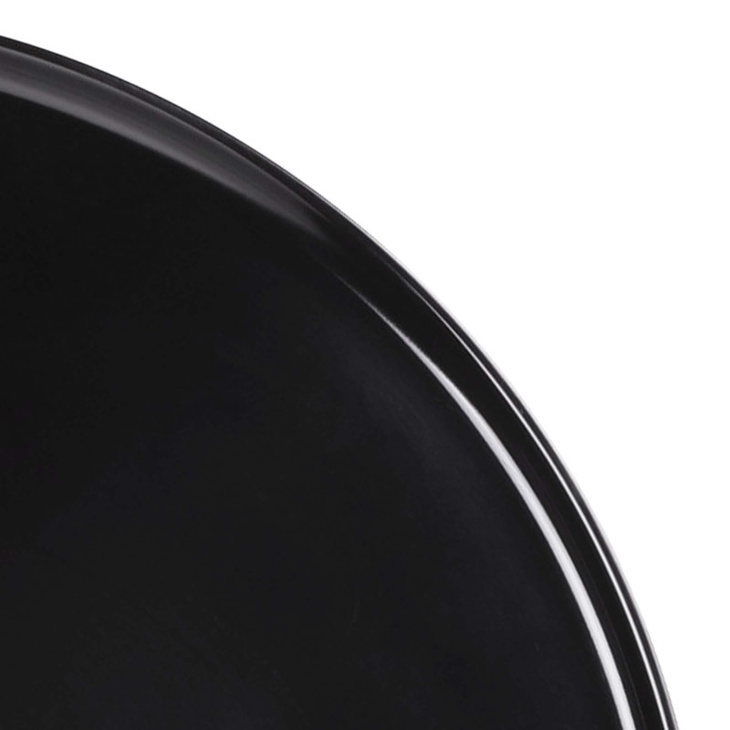 Elite Global Solutions Melamine Platter, Black