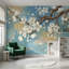 Papier peint amovible avec fleurs blanches Blossom Branch-290191846-290191871