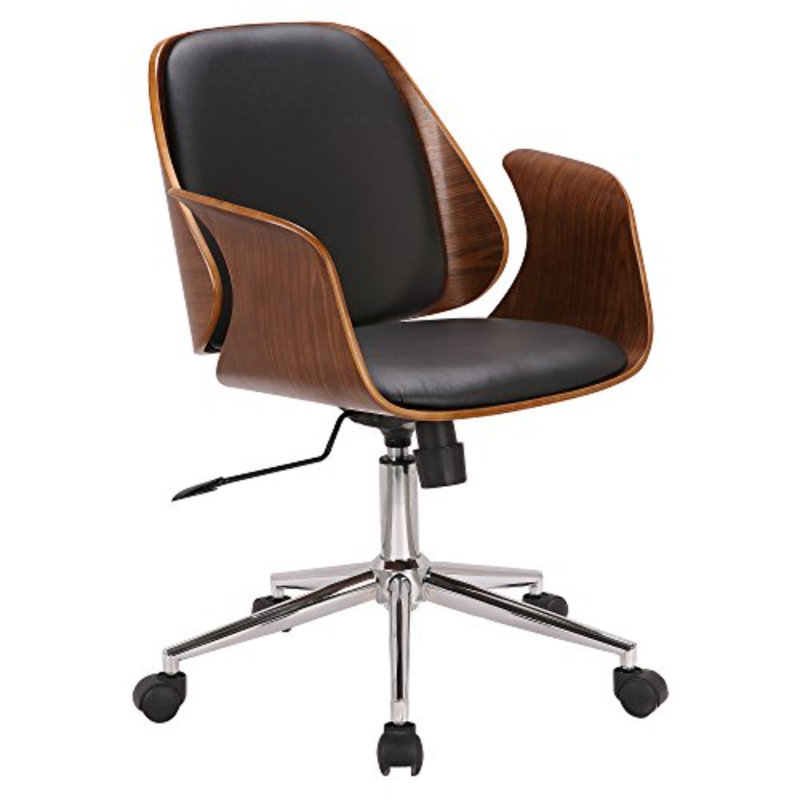 Faux Leather Upholstered Task Chair