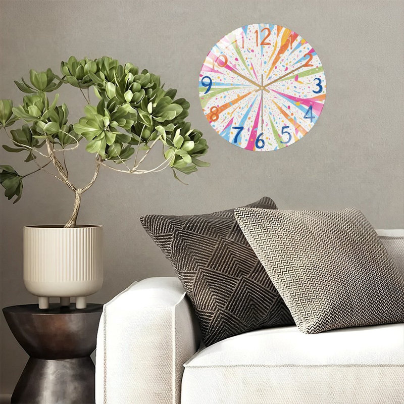 Horloge murale 12 po