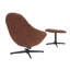 Cayliana Upholstered Swivel Accent Chair with Footstool-1729117294