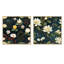 Sherree - Ensemble de 2 collages carrés floraux-101850705-101850707