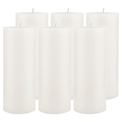 Ensemble de bougies longues 6 pièces