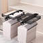 Porte-pantalons rétractable en aluminium-104688280