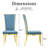 Ismary 18.9'' H Velvet Upholstered Side Chair-1719257069-1719257068