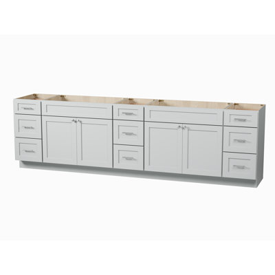 Base de meuble-lavabo double 117 po seulement