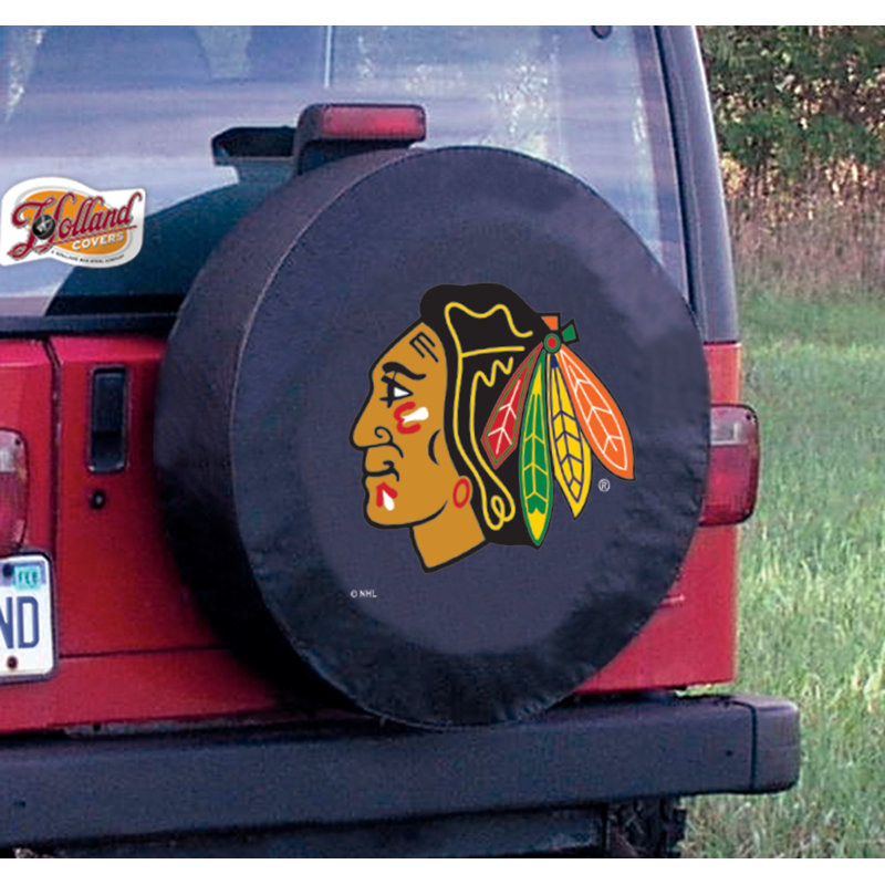 Enjoliveurs NHL, Noir, E, Blackhawks de Chicago