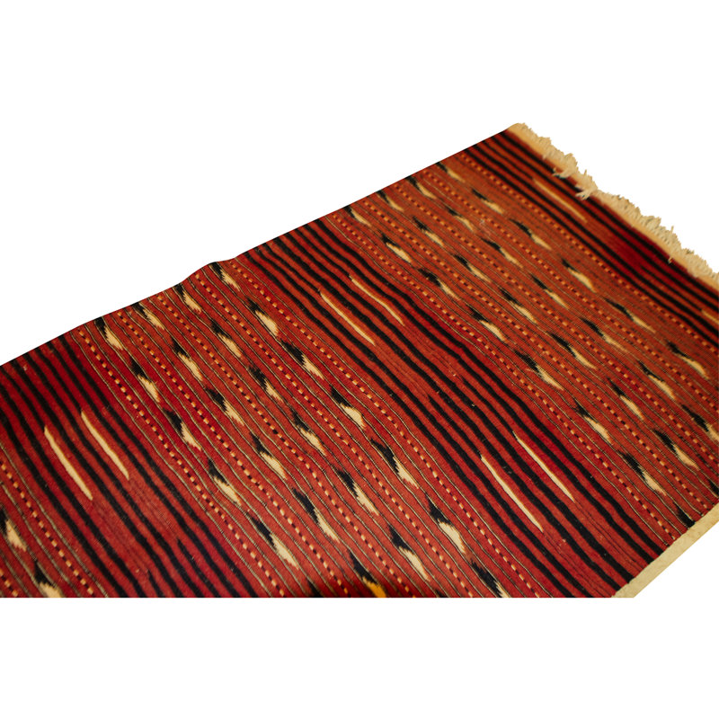 Tapis rouge noué à la main de haute qualité