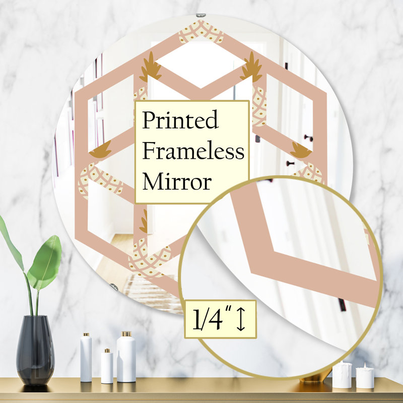 Miroir mural Pineapple Summer Bliss VII, H 31,5 po x l po