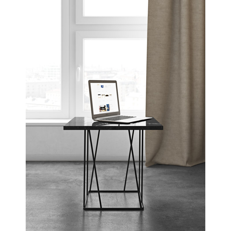 Amalee Frame End Table, Black