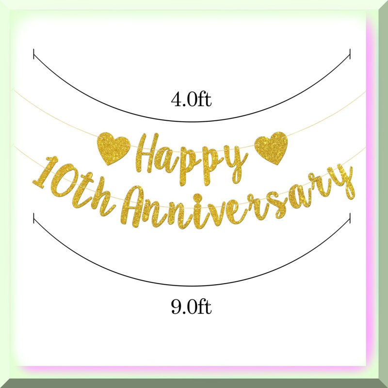 50 Gold Glitter Number Cut-Outs for Birthday & Anniversary