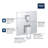 Eurocube Pressure Balance Rain Shower Set-1033993994