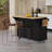 This Kitchen Cart Features A Rubberwood Flip-Top Top And Five Wheels For Stable Mobility. It Includes Storage Cabinets, Three Dining Drawers, And Shelves Inside The Cabinet Doors, Offering Versatile Functionality To Meet Your Kitchen Storage Needs.-2017308255