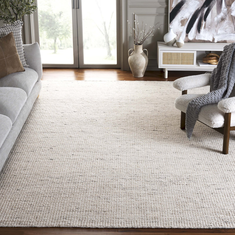 Cramden Hand Woven Wool Pile Rug, Rectangle 8' x 10'