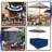 HeavyDuty Multipurpose Waterproof Outdoor Rectangle Dining Table &Chair Set Cover with Umbrella Hole-1844352409-1844352402