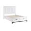 Grand lit plateforme avec tiroirs de rangement-336905224