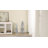 DeGrailly 30" Large Glass Floor Vase Crushed Diamond for Living Home Decor (Set of 2)-1264956834