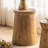 Wabi-Sabi Style Retro Fir Side Table