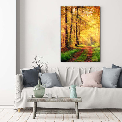 Autumn Forest - Wrapped Canvas Print