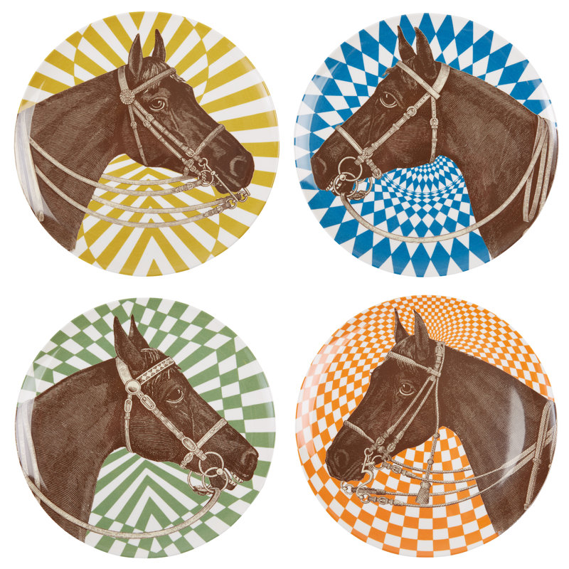 Equus Melamine Dinner Plate