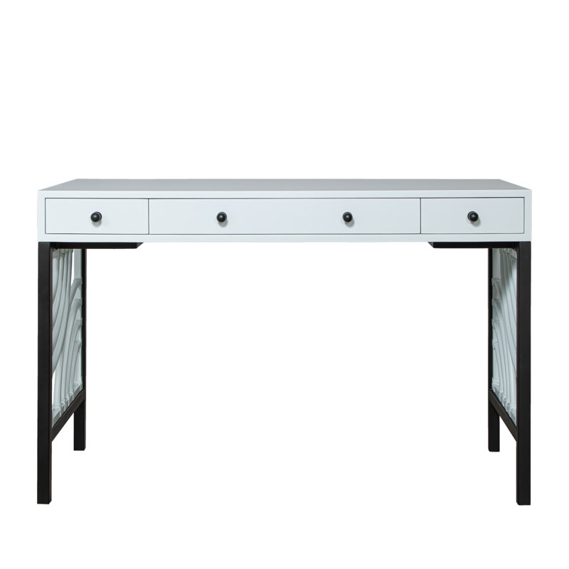 Swirl Writing Desk, Blue