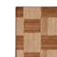Tapis d'intérieur et d'extérieur à carreaux brun-218100915