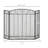 Averett 3 Panel Steel Fireplace Screen