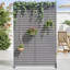 Privacy Metal Screen Fence Panel Horizontal Stripe Pattern-1895463201-1895463210