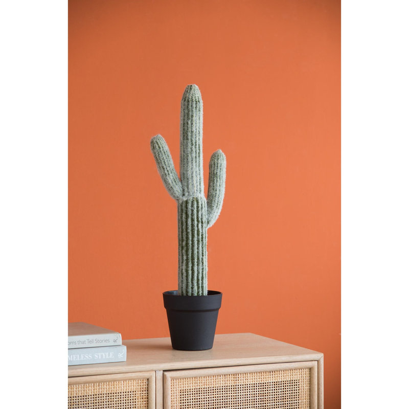 Artificial Potted Cactus