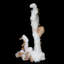 Hautes stalactites à quartz avec stilbite