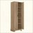 Storage Cabinet With Two Doors For Bathroom, Office, Adjustable Shelf, MDF Board