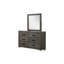 Mobilier de chambre à coucher moderne de style transitionnel 1pc