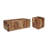 Durango Solid Wood Rectangular Block Coffee Table with Platform Base-2146465972