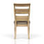 Chaise d'appoint à dossier échelle - Finition caramel (ensemble de 2)-1408166862