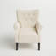 Fauteuil rembourré capitonné de 30,3 po de largeur-1694033651