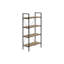 Bibliothèque, bibliothèque, 4 niveaux, bureau, chambre à coucher, stratifié, métal, contemporain, moderne-787145423