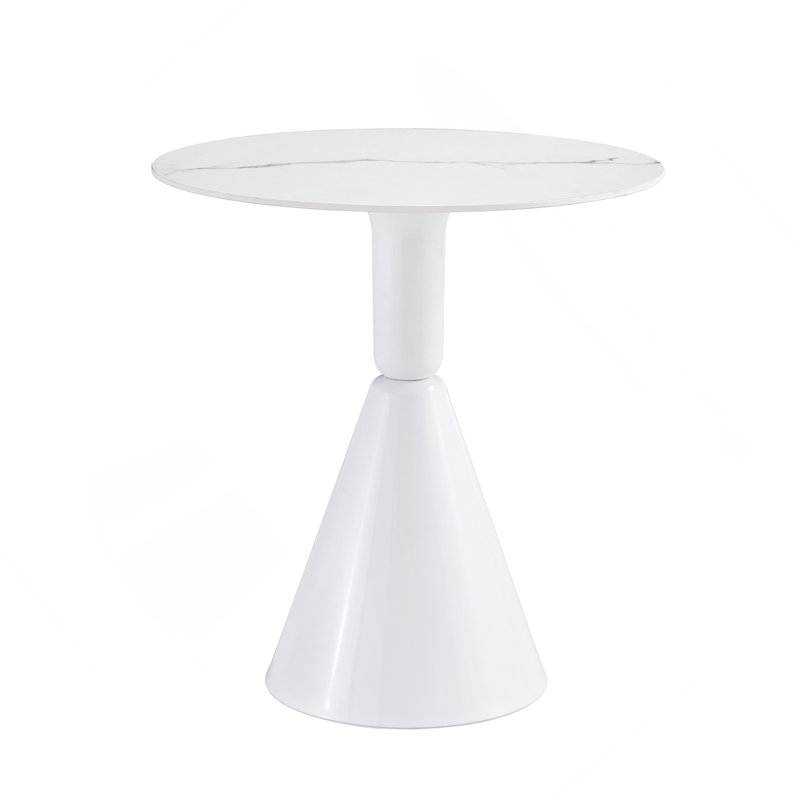 White Coffee Table, Simple Modern Negotiation Table, Balcony Dining Table