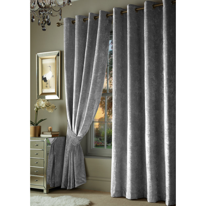 Malaki Sheer Pair, Silver Grey, 114 W x 137 D cm
