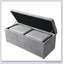 Repose-pieds rectangulaire avec rangement en velours doux et espace caché pour deux repose-pieds assortis, parfait pour les sièges et l'organisation supplémentaires