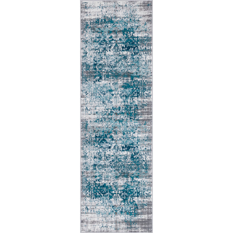 Dota Abstract Indoor Rug, Runner 2'7" x 10'