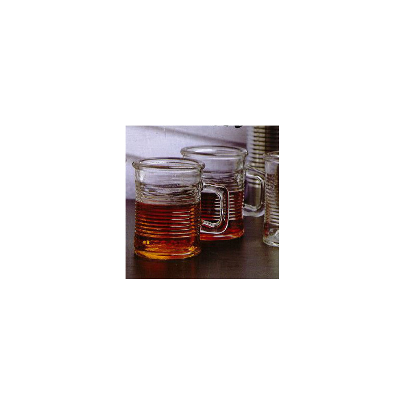 Tasse à bière en verre 5 oz.