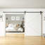 Ensemble de quincaillerie standard pour porte de grange simple (porte non incluse)-44442769
