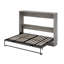 Lit escamotable en bois pleine grandeur