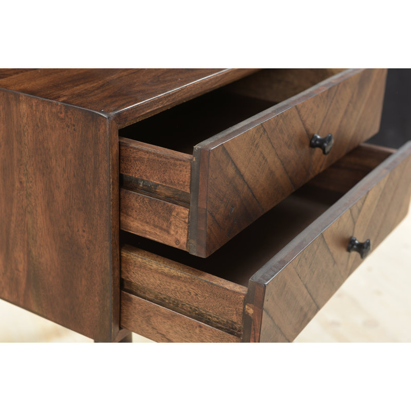 Table de chevet 2 tiroirs Aryauna
