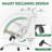 Heavy Duty Ergonomic Desk Office Chair, High Back Home Computer Chair With Headrest  And Adjustable Swivel 3D Armrests For Comfort  Adjustable Lumbar Supports Up To 350Lbs-1308965657-1308965661